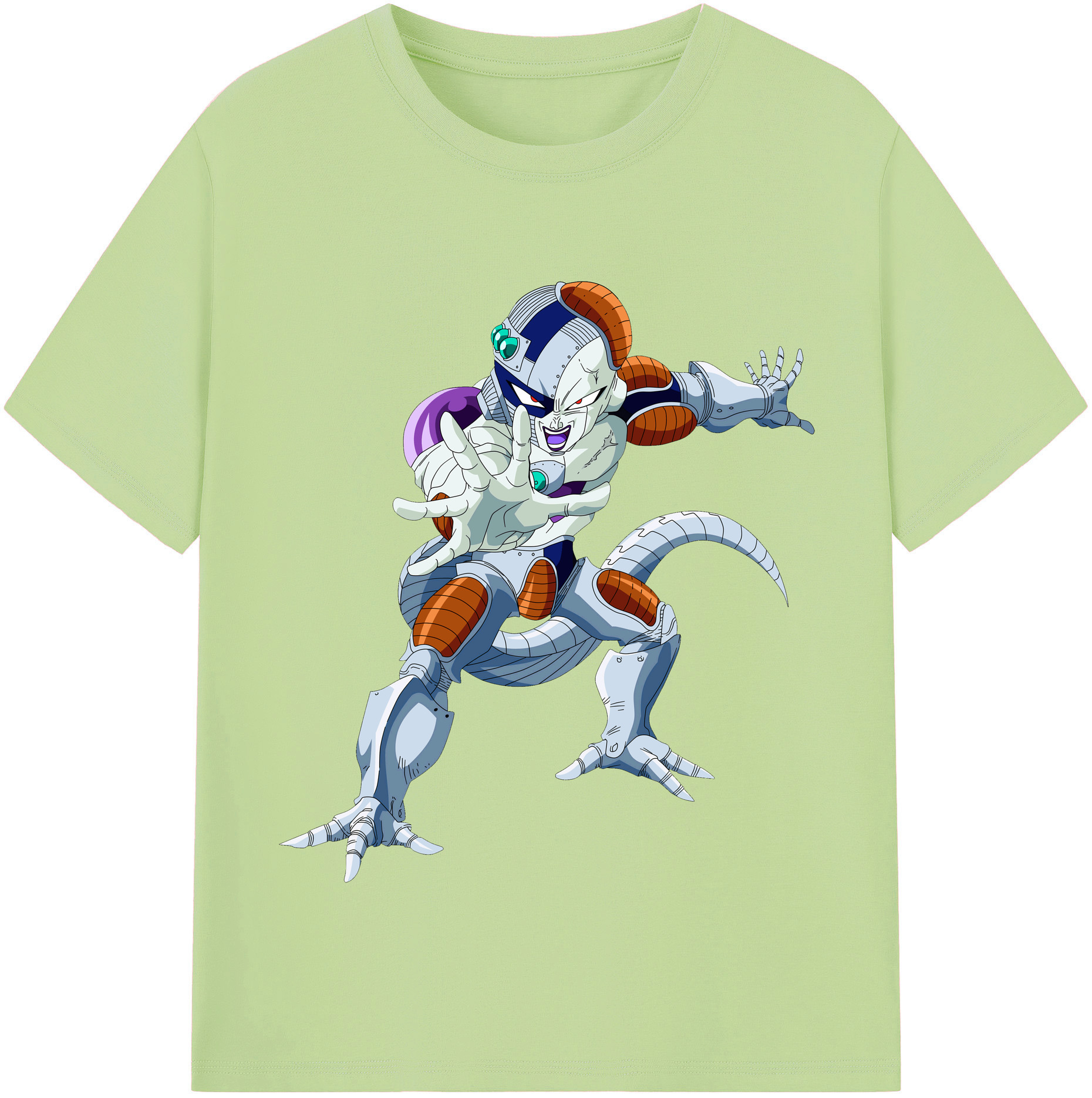 （画像用） ドラゴンボール フリーザ DRAGON BALL Frieza 綿100％半袖Tシャツ（フロントプリント）
